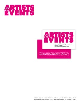  Artists & Events Stationery 