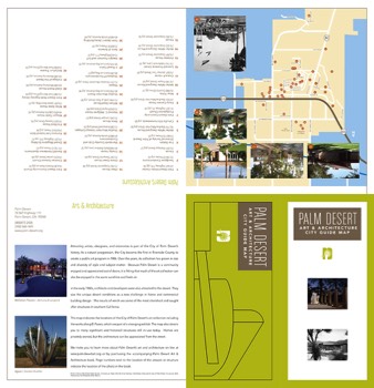  City of Palm Desert Art & Architecture Map 